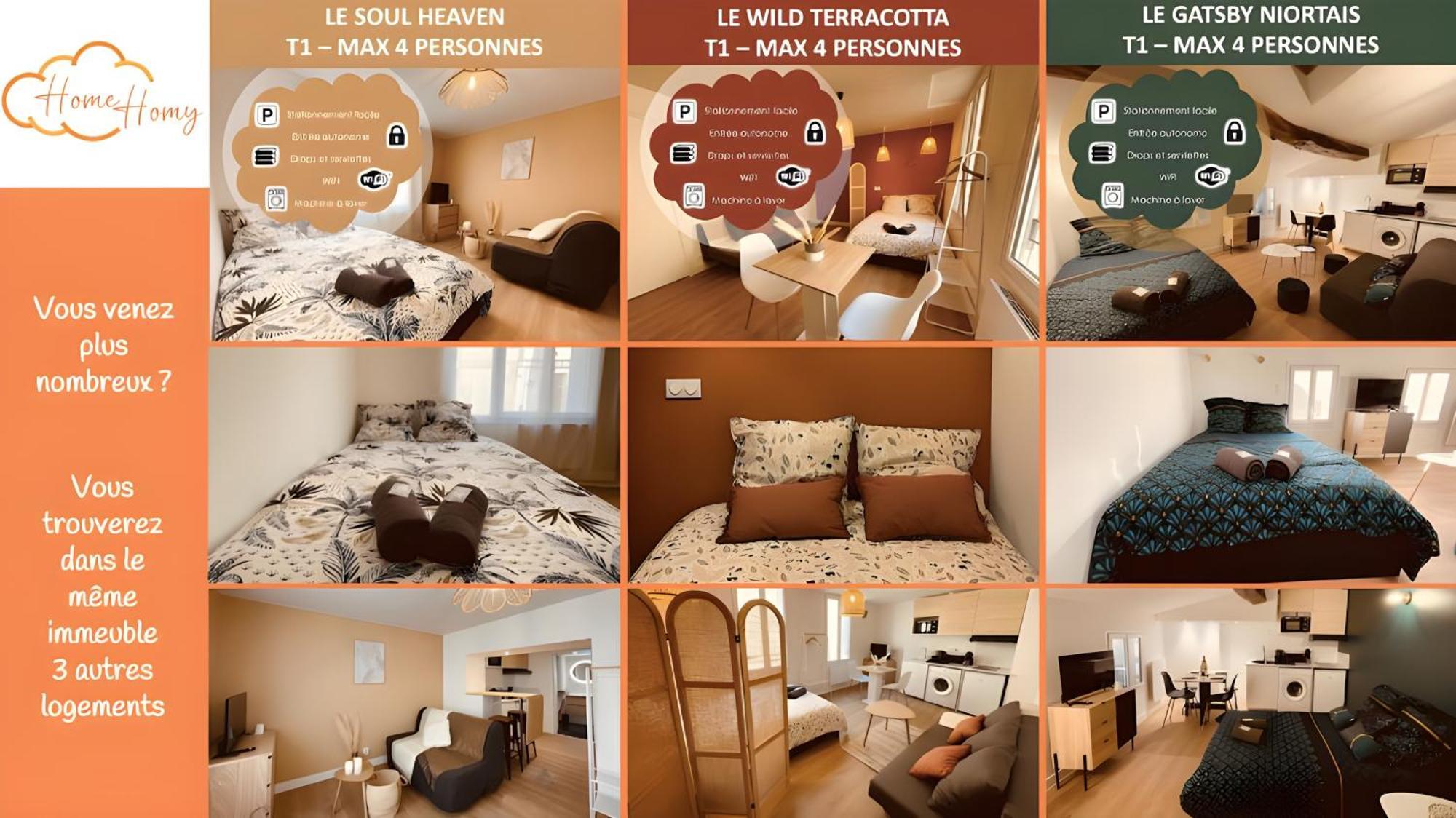 Apartamento Le deep blue - Centre historique - Wifi et Netflix - Stationnement aisé Niort Exterior foto